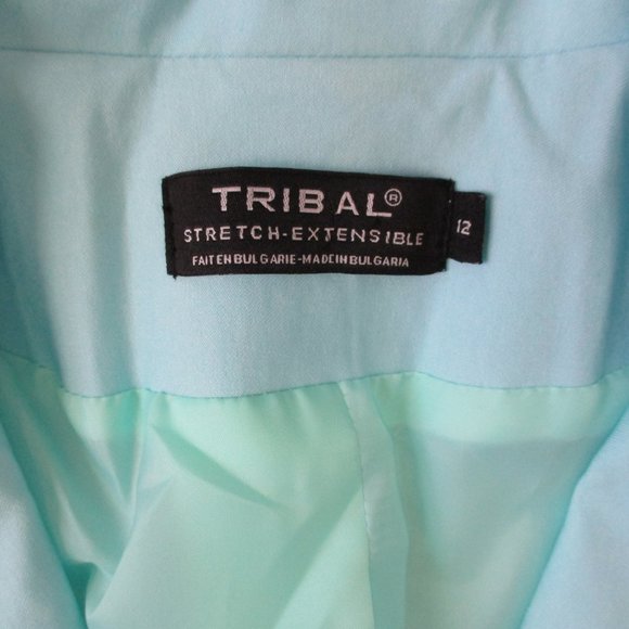 Tribal Light Blue Blazer Jacket - Picture 5 of 8